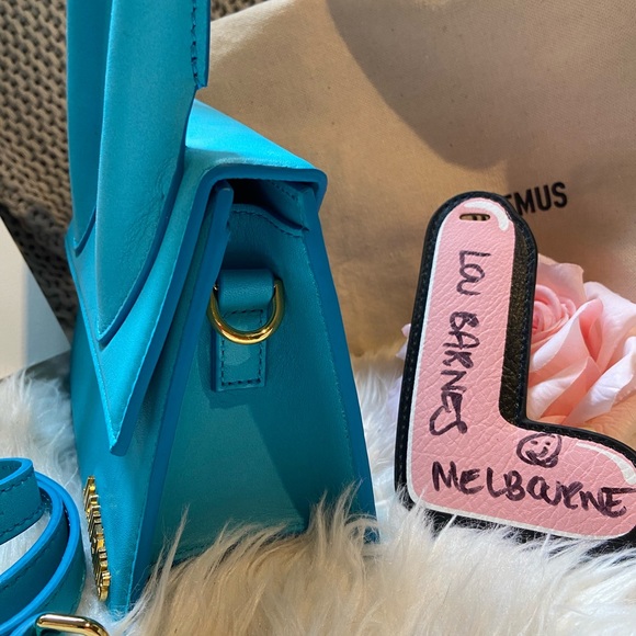 Jacquemus Chiquito Moyen Bag Turquoise - Picture 3 of 7